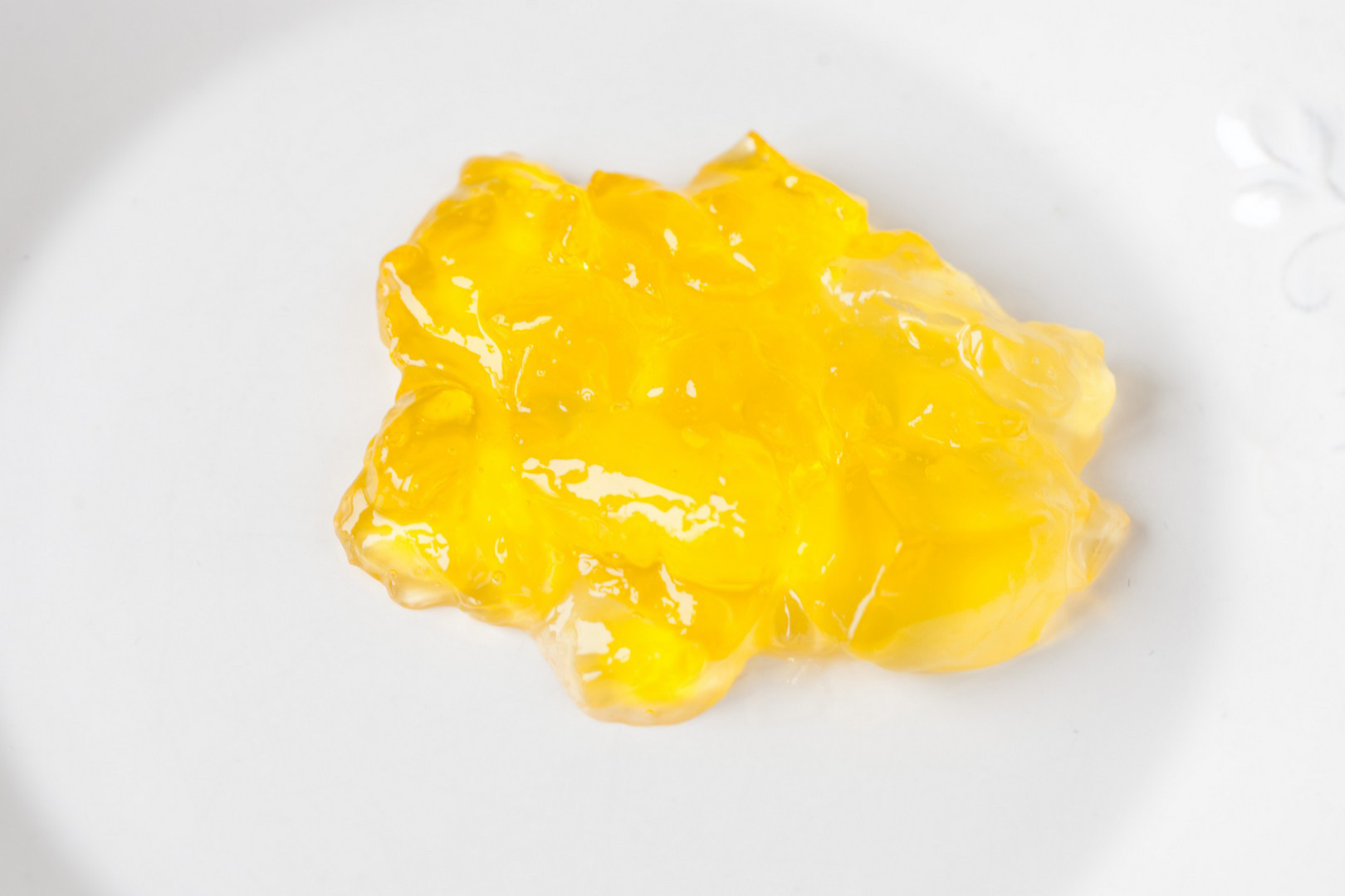 Orange flavoured mirror glaze